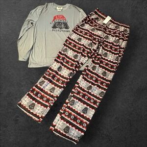 NEW! Star Wars Darth Vader‎ Pajama Set Small Grey Holiday Sleepwear 2pc